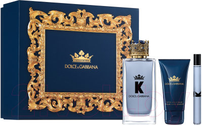 

Парфюмерный набор Dolce&Gabbana, K Men Туалетная вода 100мл+Бальзам п/б 50мл+Туалетная вода 10мл