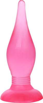 Пробка интимная Baile Butt plug / BI-017006 (розовый)