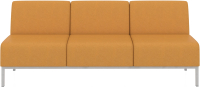 Диван Euroforma Компакт K3M Kardif/Woolen 14 (оранжевый) - 