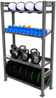 

Стойка для гантелей DHZ Fitness, A-0121
