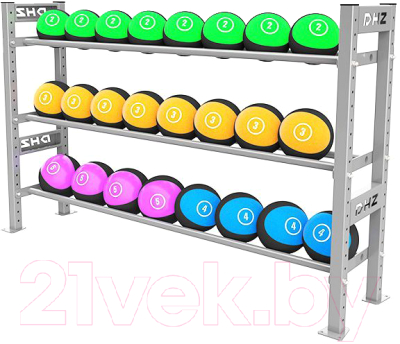 

Стойка для гантелей DHZ Fitness, Черный, A-0135
