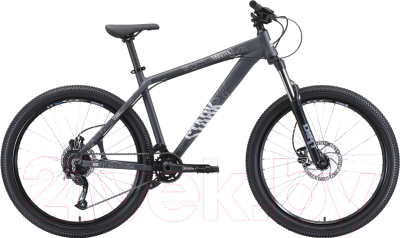 Велосипед STARK Shooter-3 2020 (18, серый/белый)