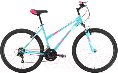 Велосипед Black One Alta 26 2021 (16, белый/розовый/голубой)