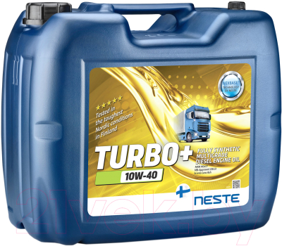 Моторное масло Neste Turbo+ LSA 10W40 / 187420 (20л)