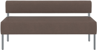 Диван Euroforma МС МС3M Kardif/Woolen 21 (темно-коричневый) - 