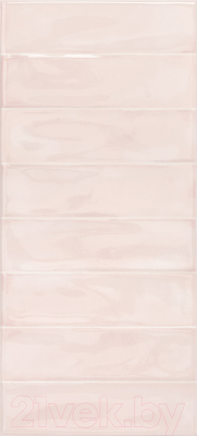 Плитка Cersanit Pudra Кирпич Рельеф PDG074D (200x440, розовый)