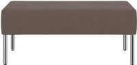 Банкетка Euroforma МС МС2B Kardif/Woolen 21 (темно-коричневый) - 