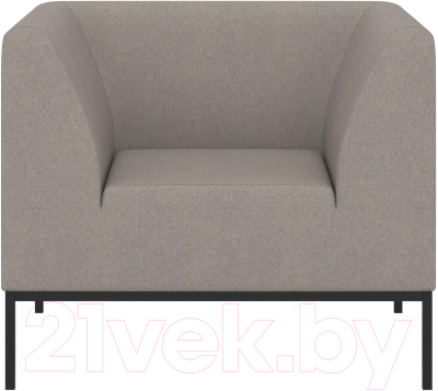 Кресло мягкое Euroforma Ультра 2.0 ULK Kardif/Woolen 11 (серый)