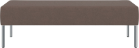 Банкетка Euroforma МС МС3B Kardif/Woolen 21 (темно-коричневый) - 