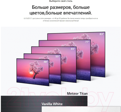 Телевизор LG OLED55C14LB