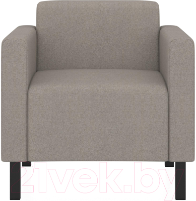 Кресло мягкое Euroforma Евро EVROK Kardif/Woolen 11 (серый)