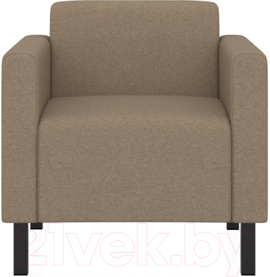 Кресло мягкое Euroforma Евро EVROK Kardif/Woolen 18 (коричневый)