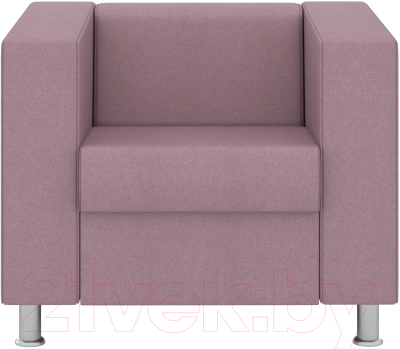 Кресло мягкое Euroforma Аполло APK Kardif/Woolen 08 (светло-фиолетовый)