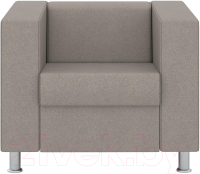 Кресло мягкое Euroforma Аполло APK Kardif/Woolen 11 (серый)