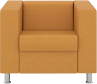 Кресло мягкое Euroforma Аполло APK Kardif/Woolen 14 (оранжевый) - 