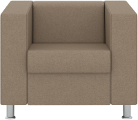 Кресло мягкое Euroforma Аполло APK Kardif/Woolen 18 (коричневый) - 