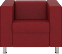 Кресло мягкое Euroforma Аполло APK Kardif/Woolen 24 (красный) - 