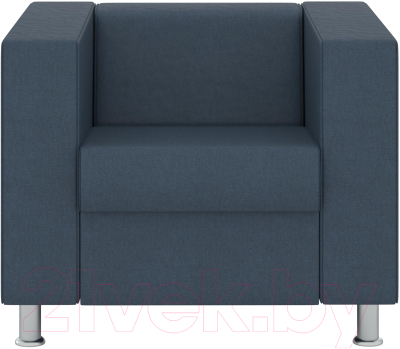 Кресло мягкое Euroforma Аполло APK Kardif/Woolen 26 (синий)