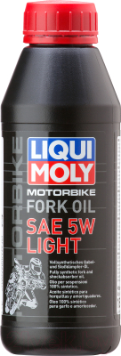 Вилочное масло Liqui Moly Motorbike Fork Oil 5W Light / 1523 (500мл)