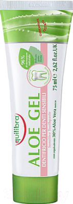 Зубная паста Equilibra Aloe Gel для чувствительных зубов (75мл)