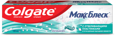 Зубная паста Colgate МаксБлеск с отбеливающими пластинками (100мл)