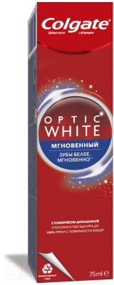 Зубная паста Colgate Optic White Мгновенный (75мл)