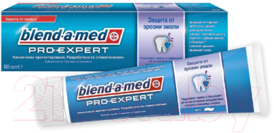 

Зубная паста Blend-a-med, ProExpert защита от эрозии эмали мята