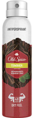 Антиперспирант-спрей Old Spice Timber with Mint (150мл)