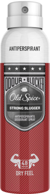 

Антиперспирант-спрей Old Spice, Odour Blocker Strong Slugger