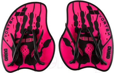 Лопатки для плавания ARENA Vortex Evolution Hand Paddle 95232 95 (L, Pink/Black)