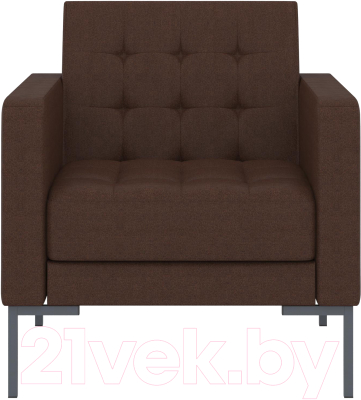 Кресло мягкое Euroforma Нэкст NEXTK Twist 07 (коричневый)