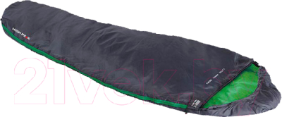 Спальный мешок High Peak Lite Pak 800 / 23272 (антрацит/зеленый)