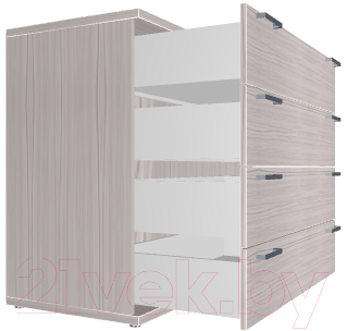 Изображение товара Комод Шатура Flash светлый KA2-01.CG / 482780