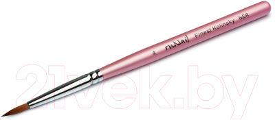 

Кисть для маникюра RuNail, Finest Kolinsky NER №4 0191