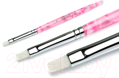 

Кисть для маникюра RuNail, Gel GMF №6 0195
