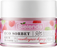 Крем для лица Bielenda Eco Sorbet Raspberry увлажняющий и успокаивающий (50мл) - 