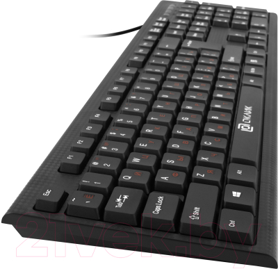 Изображение товара Комплект клавиатура и мышь Оклик 620M (черный)