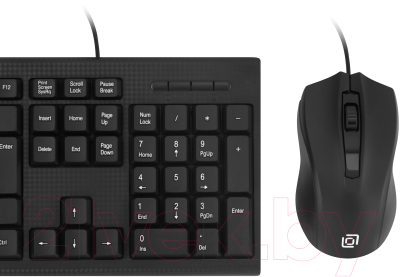 Клавиатура+мышь Oklick 620M (черный)