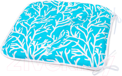 

Подушка на стул Эскар, Sky Corals 40x40 / 112662140