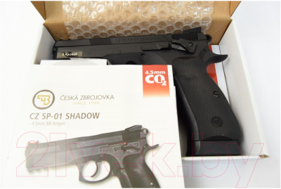 Пистолет пневматический ASG CZ SP-01 Shadow 4.5мм / 17526