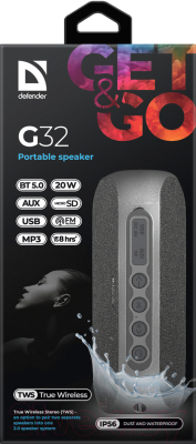 Портативная акустика Defender G32 / 65232