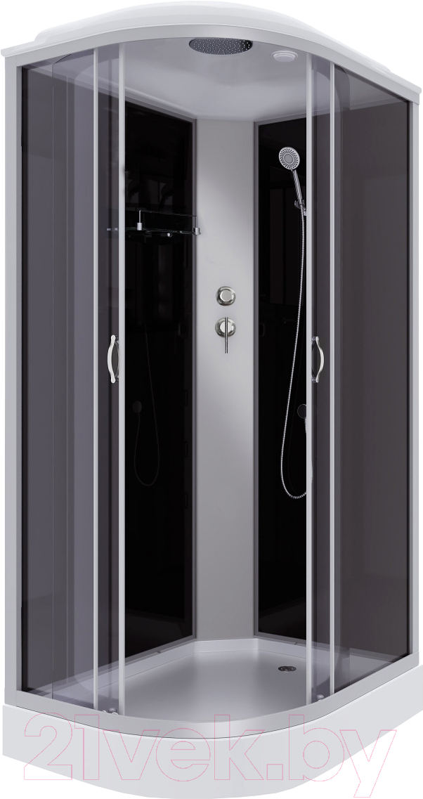 Душевая кабина Niagara NG-3512-14R 120x80x215 (тонированное стекло)