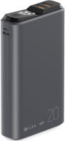 Портативное зарядное устройство Olmio QS-20 20000mAh / 039188 (темно-серый) - 