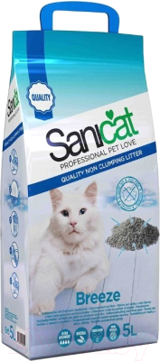 

Наполнитель для туалета Sanicat, Professional Breeze