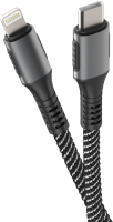 

Кабель Olmio, USB 2.0 Type-C - Lightning / 041631