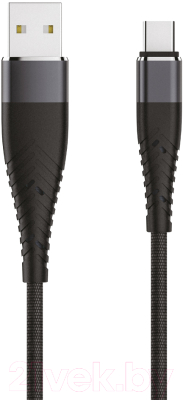 Кабель Olmio Solid USB 2.0 - Type-C / 039517 (1.2м, черный)