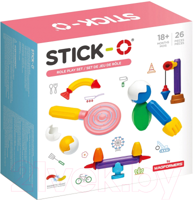 

Конструктор магнитный Stick-O, Roleplay Set / 902005