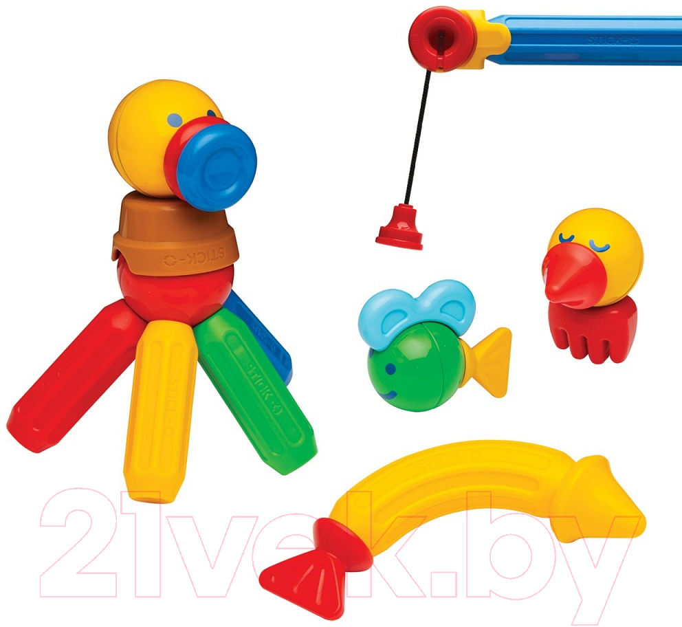 Конструктор магнитный Stick-O Fishing Set / 902006