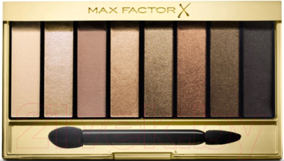 

Палетка теней для век Max Factor, Коричневый;розовый;чeрный;бежевый;золотистый;шампань, Masterpiece Nude Palette Contouring тон 02