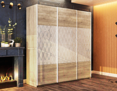 

Шкаф Мебелони, Фортуна-12 2200-400/800/600/400